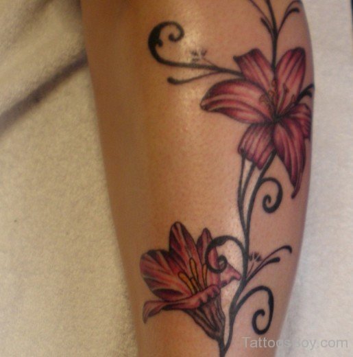 Wonderful  Lily Tattoo-TB12152