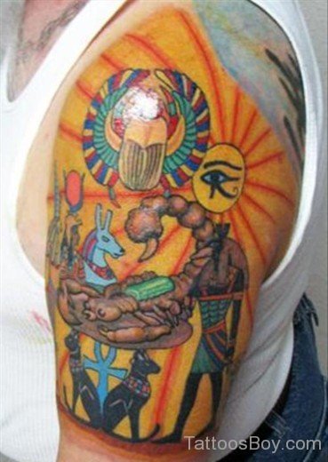 Beautiful Egyptian Tattoo Design-TB105