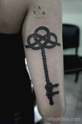 knot Key Tattoo-TB1064