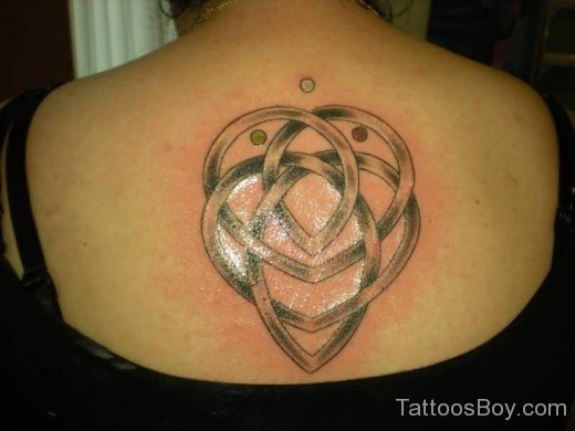 knot Tattoo Design On Back 2-TB1075