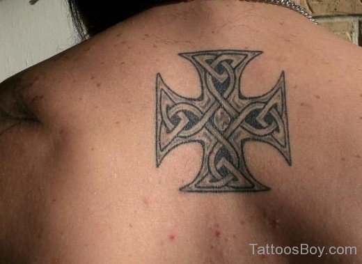 knot Tattoo Design On Back-TB1076