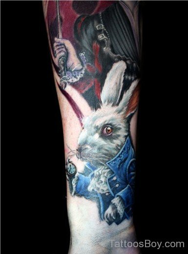 Alice Rabbit Tattoo-TB101