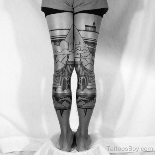 Amazing Leg Tattoo