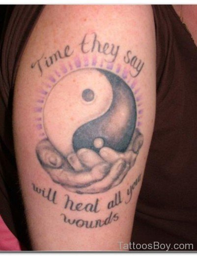 Amazing Yin Yang Tattoo 3-TB1203