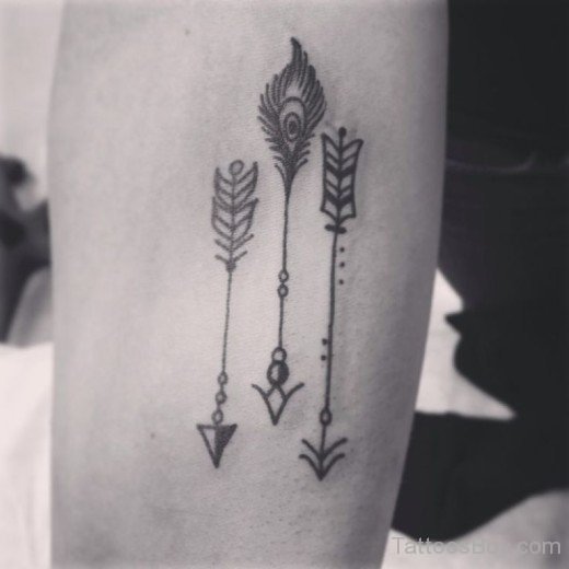 Stylish Arrow Tattoo