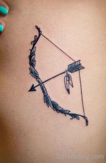 Arrow Tattoo On Rib 