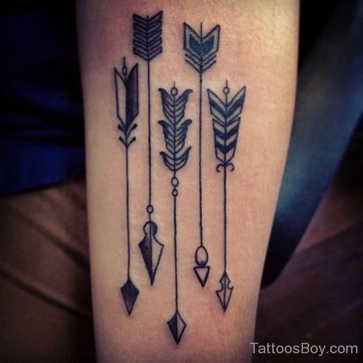 Attractive Arrow Tattoo -TB1431