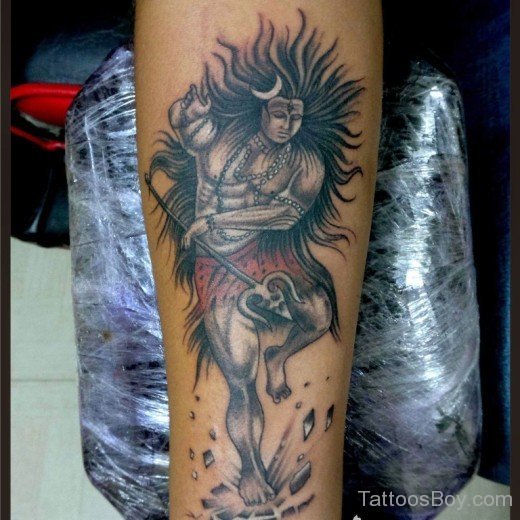 Attractive Lord Shiva Tattoo Design-TB105