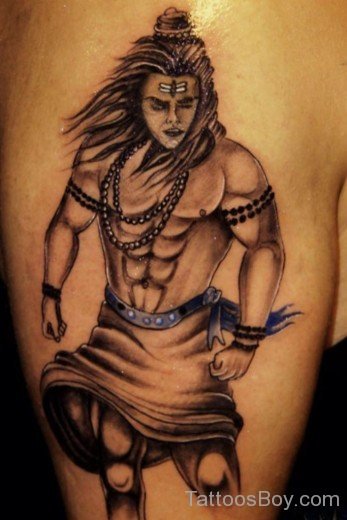 Attractive Lord Shiva Tattoo-TB106