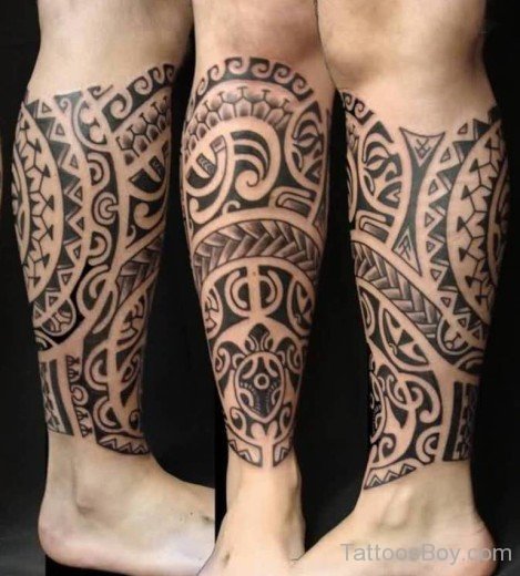 Attractive Tribal Tattoo Design-TB12007