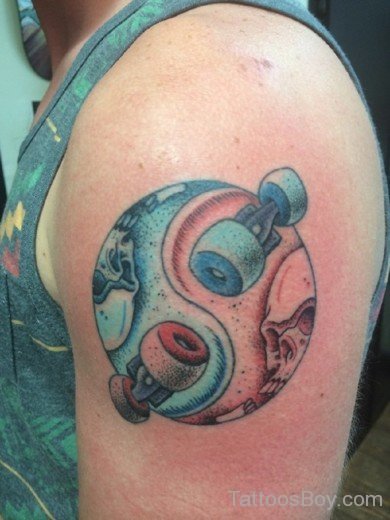  Yin Yang Tattoo 2-TB1208