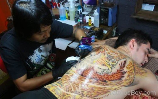 Awesome Back Tattoo 4-TB1009