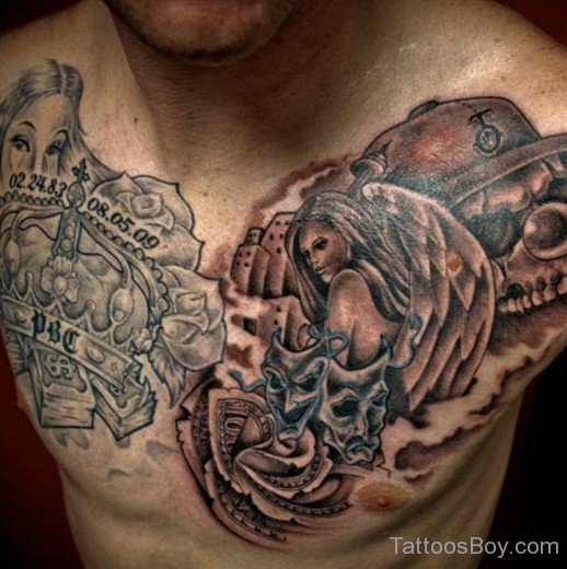 Awesome Chest Tattoo