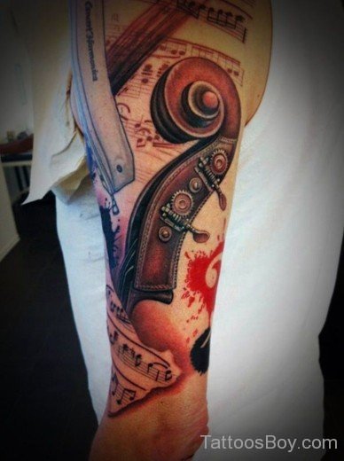 Awesome Half Sleeve Tattoo- TB1007