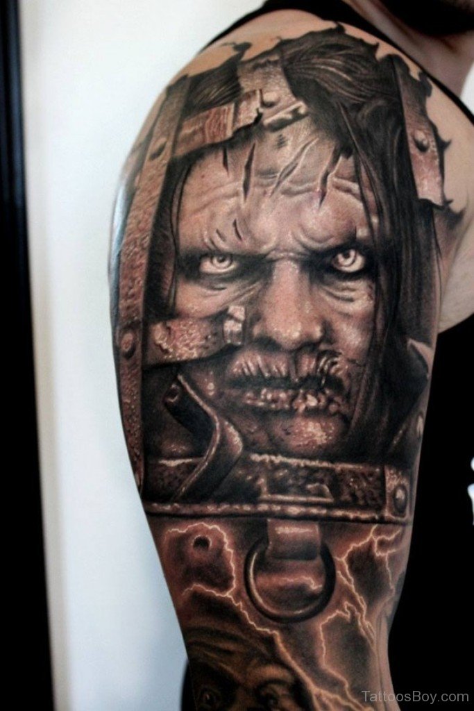 Awesome Horror Tattoo.