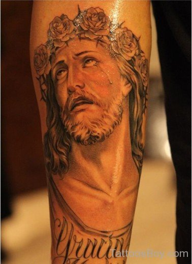 Awesome Jesus Tattoo 