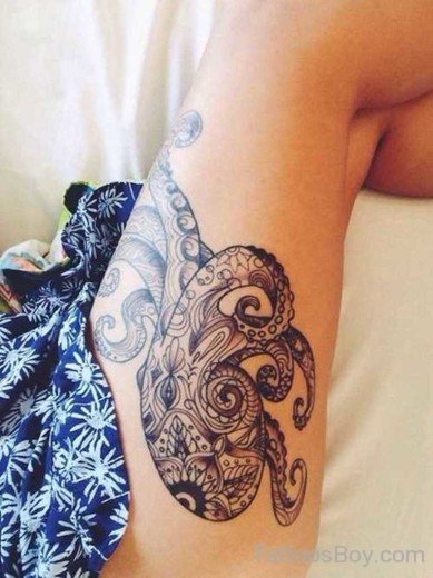 Awesome Leg Tattoo 