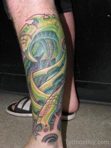 Awesome Leg Tattoo 