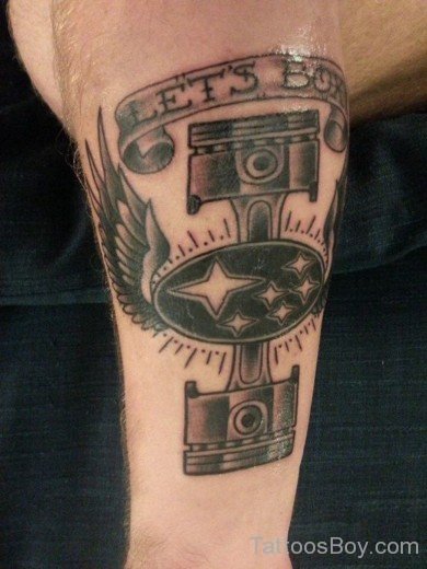 Awesome Leg Tattoo-TB107