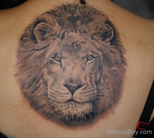 Awesome Lion Face Tattoo-TB1008