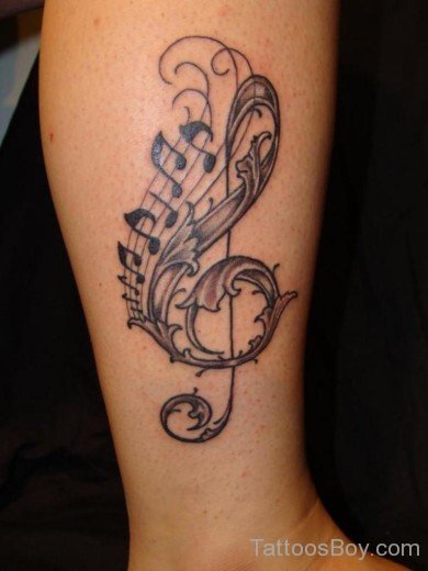 Awesome Music Tattoo