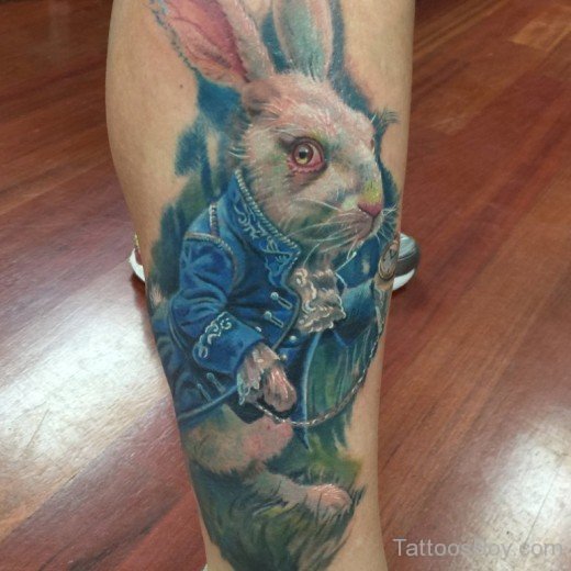 Awesome Rabbit Tattooo-TB112