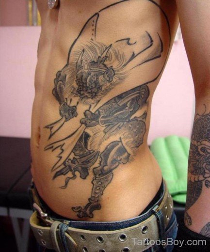 Awesome Rib Tattoo