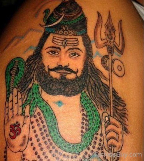 Awesome Shiva  Tattoo-TB108