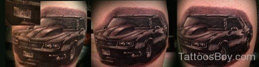 Awful Car Tattoo Design-TB108