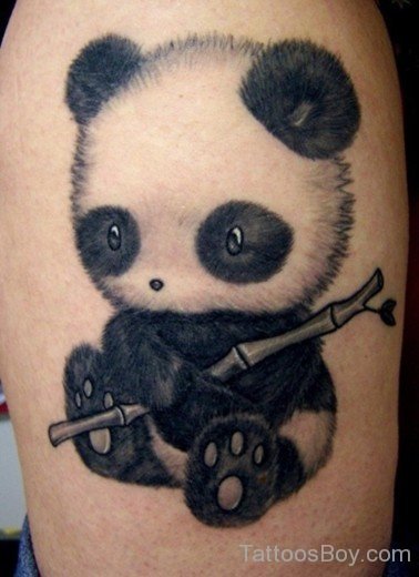 Baby Teddy Bear Tattoo.-TB109