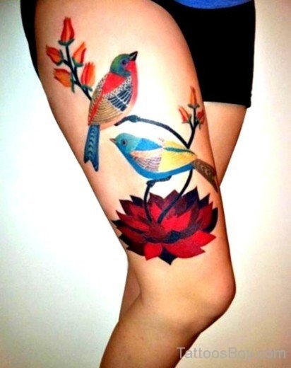 Beautiful Bird Tattoo Design-Tb1019