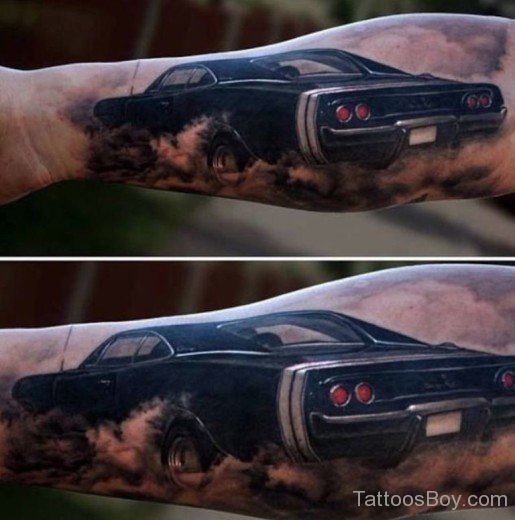 Beautiful Car Tattoo