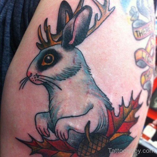 Beautiful Rabbit Tattoo-TB114