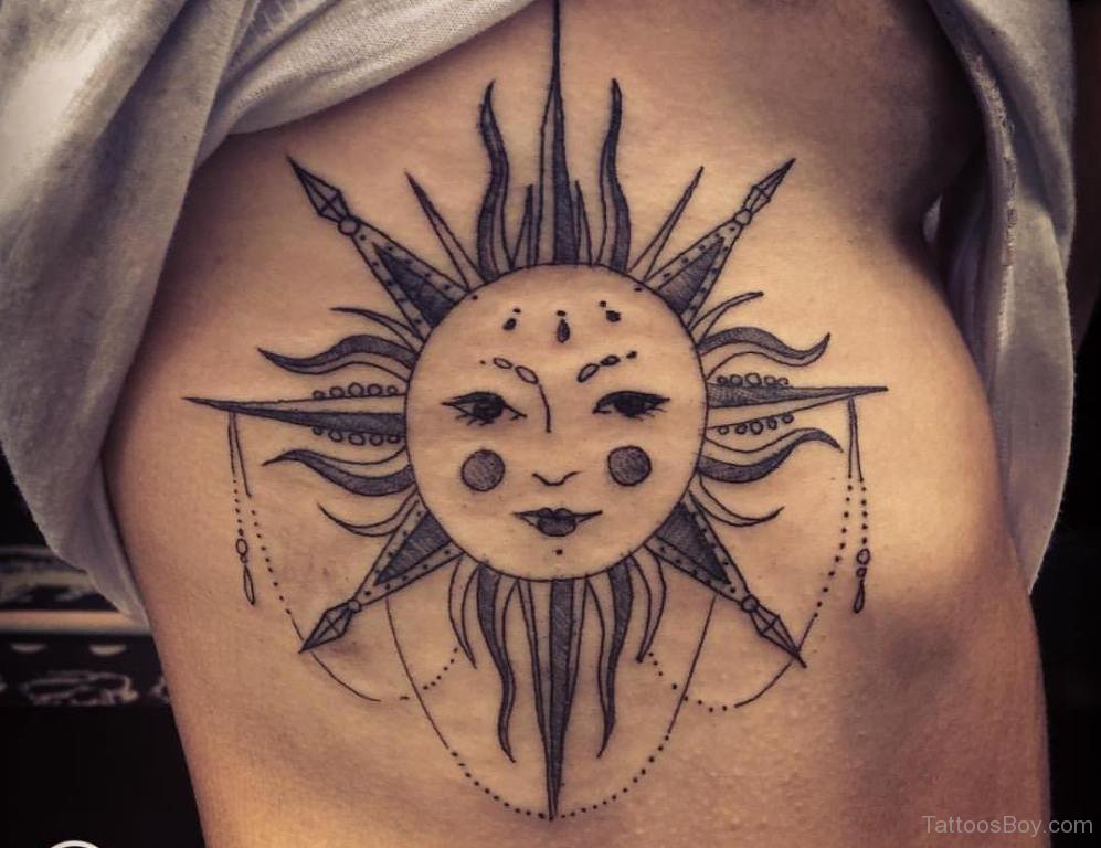 Beautiful Sun Tattoo | Tattoo Designs, Tattoo Pictures