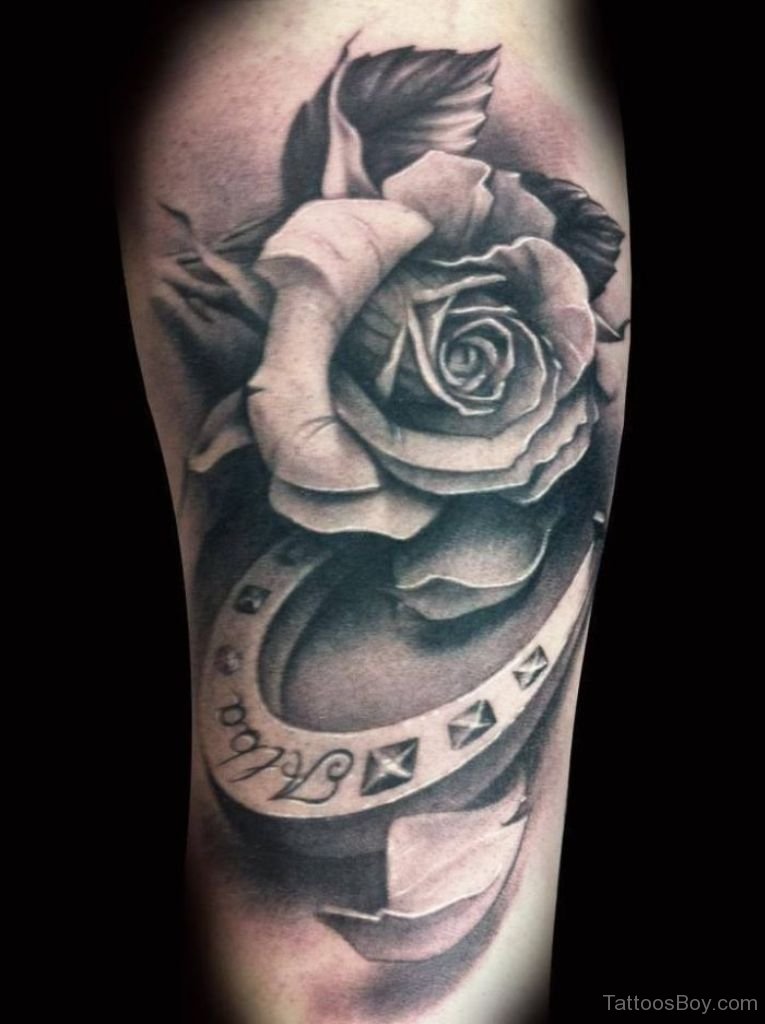 Black And White Rose Tattoo | Tattoo Designs, Tattoo Pictures