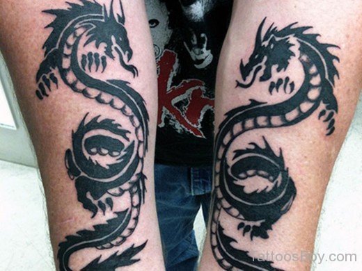 Black Dragon Tattoo