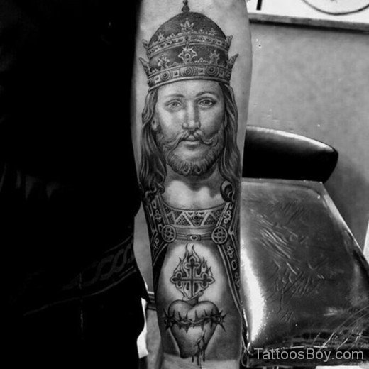 Black Jesus Tattoo