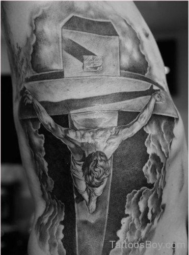 Black Jesus Tattoo