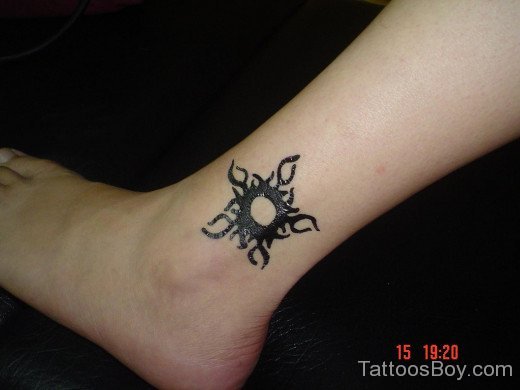 Black Sun Tattoo Design