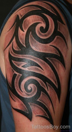 Black Tribal Tattoo