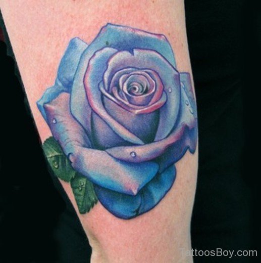 Blue Rose Tattoo