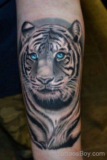 Blue Tiger Tattoo