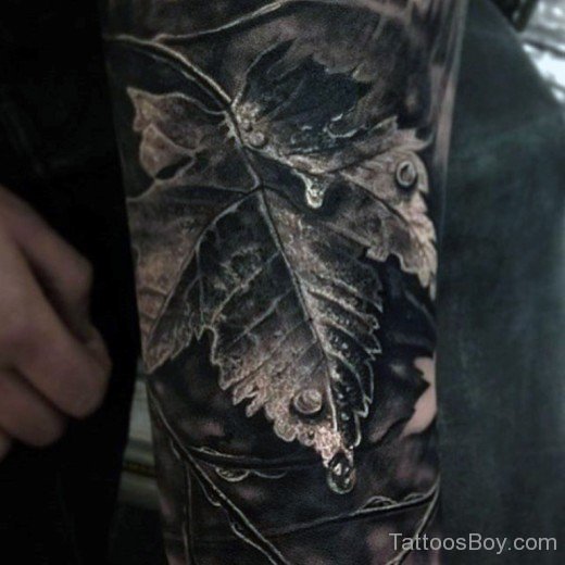 Brillent Leaf Tattoo-TB1038
