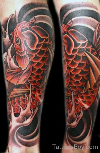 Colored Fish Tattoo