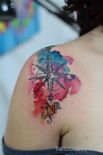 Compass Tattoo 