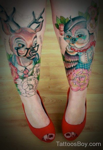 Cool Leg Tattoo