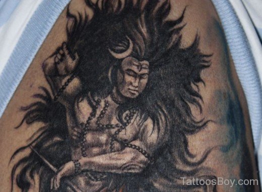 Cosmic Dance of Shiva Tattoo-TB119