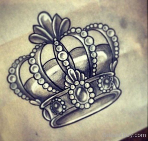 Crown Tattoo Design
