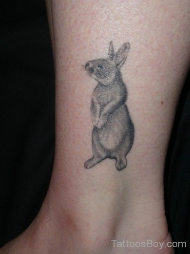 Cute Rabbit Tattoo 22-TB138