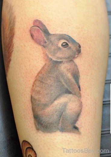 Cute Rabbit Tattoo-TB141